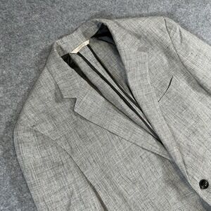 Banana Republic Blazer Mens 42 Long Linen Heritage Collection Slim Fit Jacket